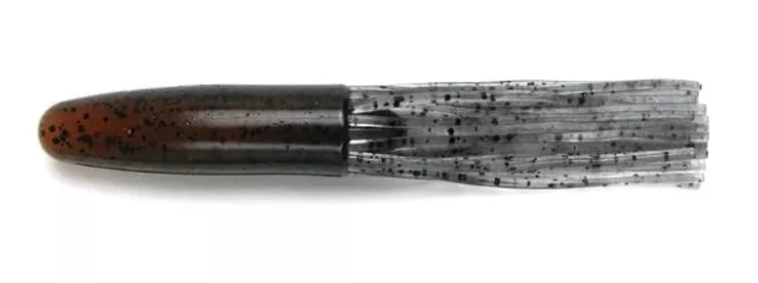 Soft lure Keitech Salty Core Tube 500C Smoky Crawdad