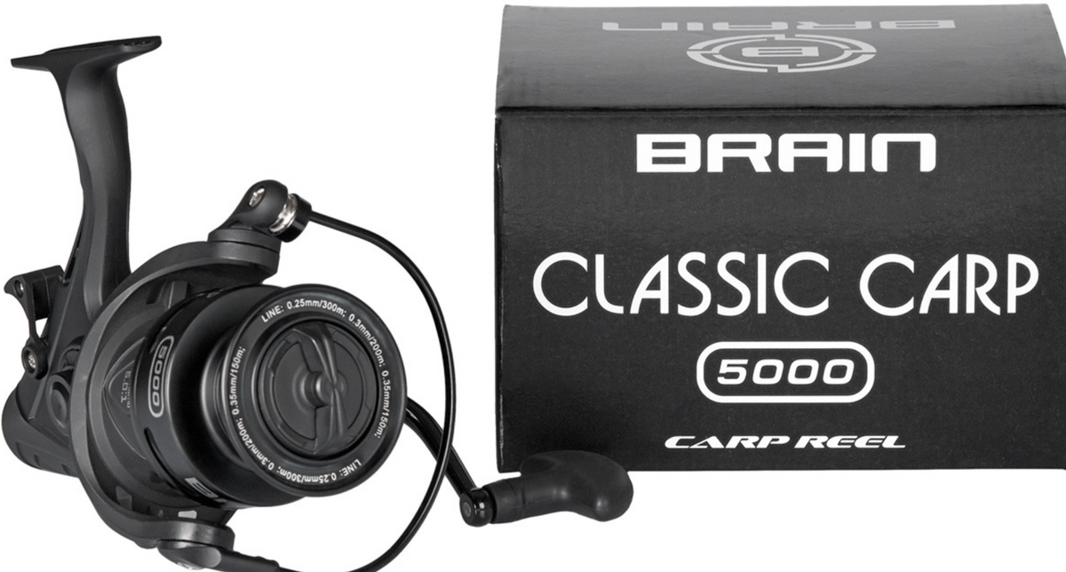 Reel Brain Classic Carp Baitrunner 4000 4+1BB 5.0:1 Screw Handle 18584533