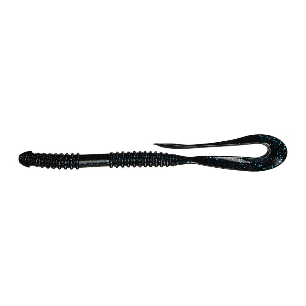 Amostra Keitech Mad Wag Long 312S Black Blue FLK