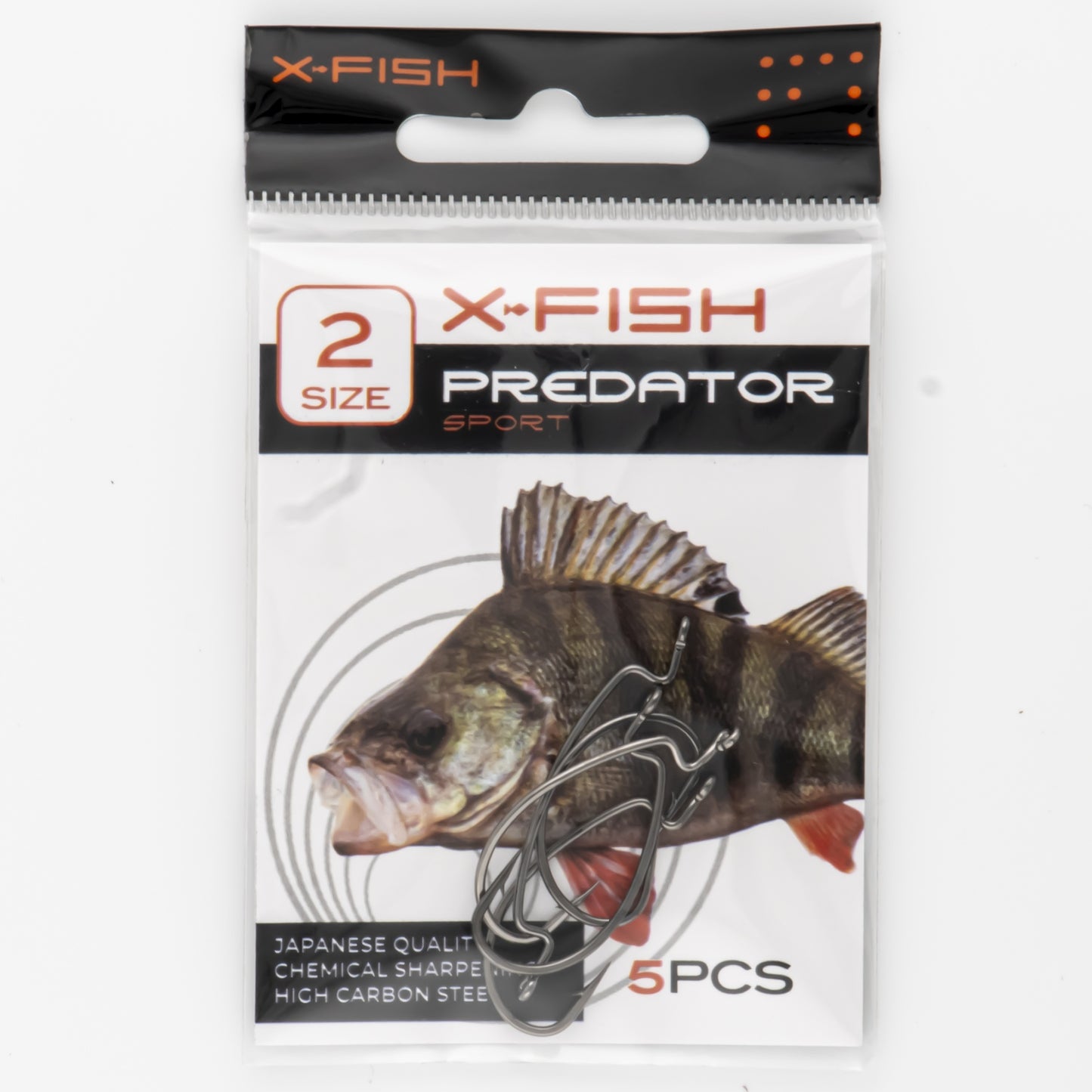 X-Fish hooks Predator Sport #8 (5 pcs.)