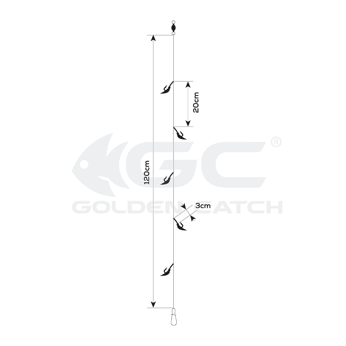 Golden Catch Aji Sabiki S305