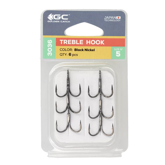 Golden Catch Treble Hook 3036BN