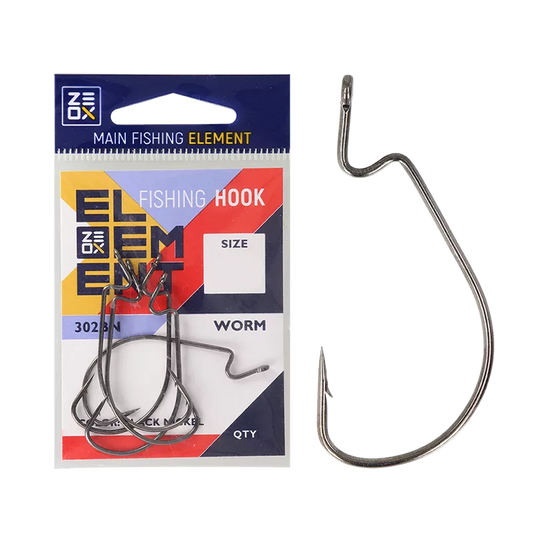 ZEOX Offset Hook Worm 302BN