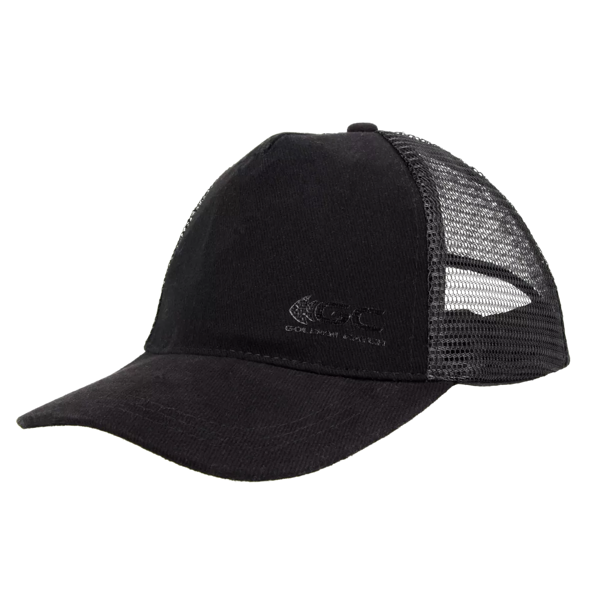 Golden Catch Cap Trucker Minimal With Mesh Black (2839003)