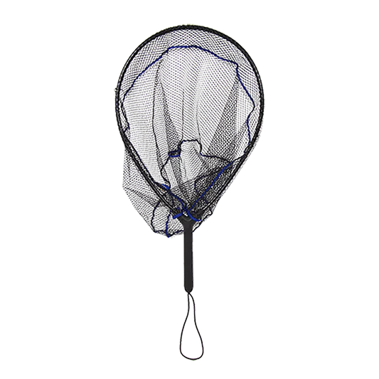 Zeox Landing Net Ellipse length 70cm. Size of head 55cm.x35cm. RM-5035070 Fly (rubber mesh) (6610102)