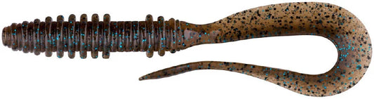 Soft Lure Keitech Mad Wag Green Pumpkin PP Blue 207S