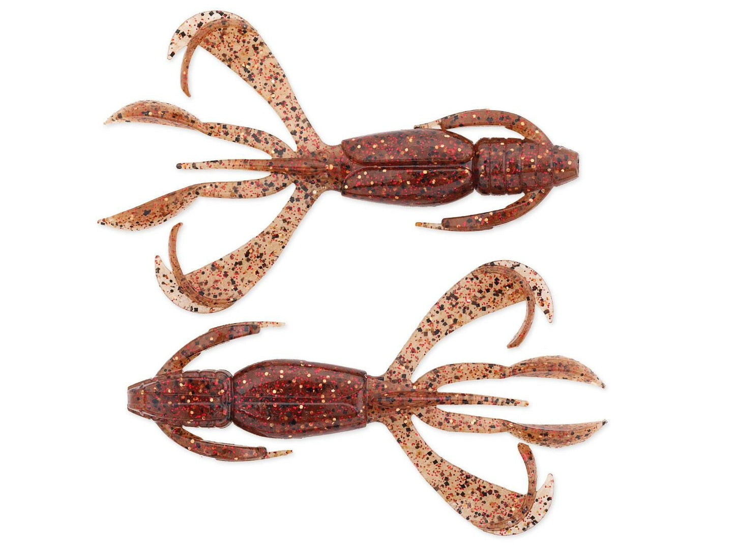 Amostra Flexível Keitech Crazy Flapper 519S EBIMISO Cobre Vermelho