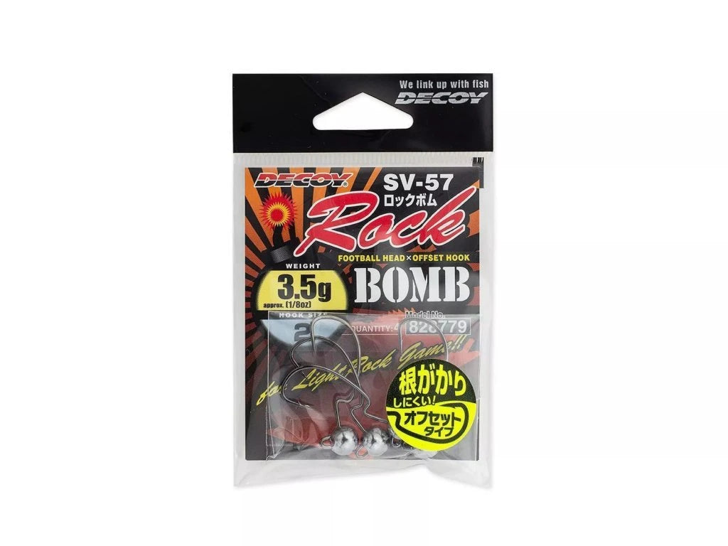Jig Head DECOY Rock Bomb SV-57