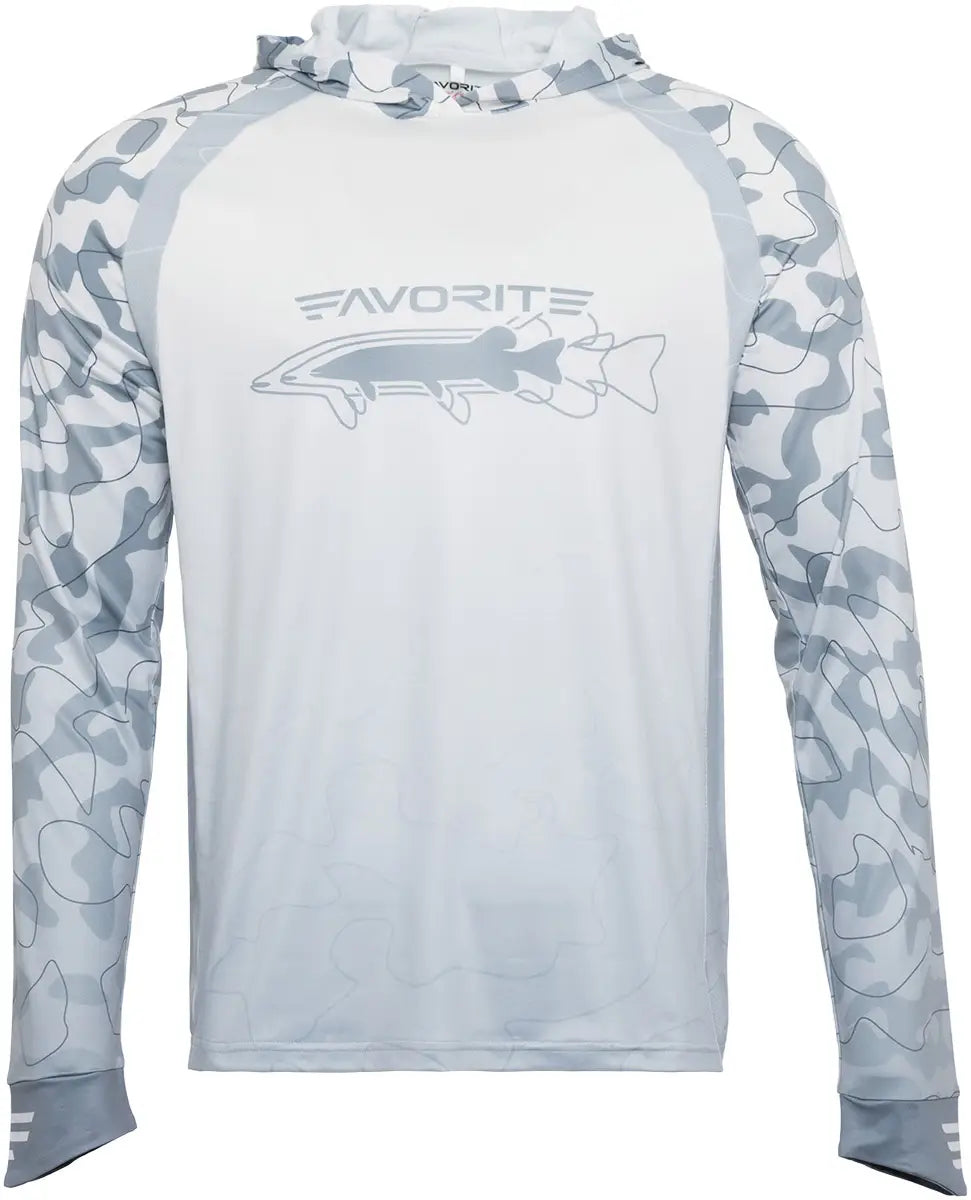 Favorite Hooded Jersey Pike  Gray