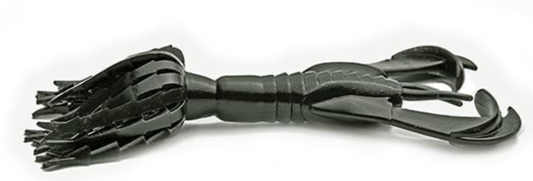 Soft lure Keitech Hyper Spider 001S	Black