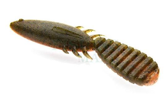 Soft lure Keitech Paddlin' Beaver Green Pumpkin Chartreuse #401T