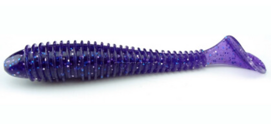Amostra Flexível Keitech Swing Impact FAT EA04S	Violeta