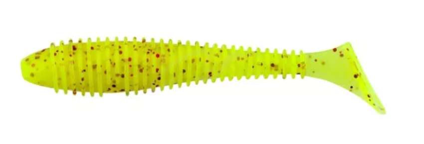 Soft Lure Keitech Swing Impact FAT PAL01S	Chartreuse Red Flake