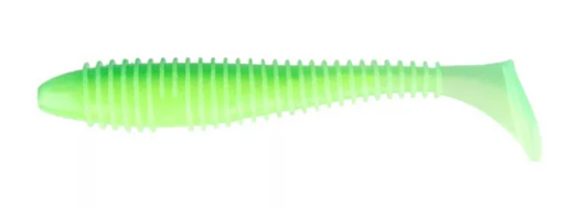 Amostra Macia Keitech Swing Impact FAT EA11T Lima Chartreuse Glow