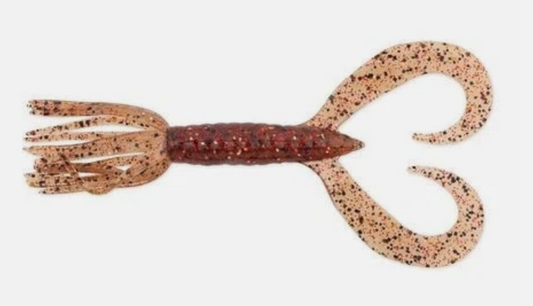 Soft lure Keitech Little Spider EBIMISO Red Copper # 519S