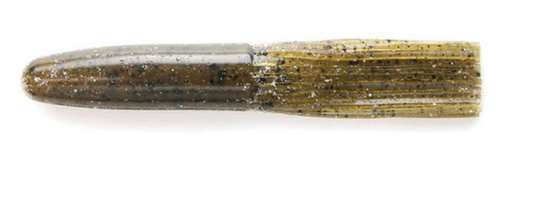 Soft lure Keitech Salty Core Tube 101C	Green Pumpkin PP