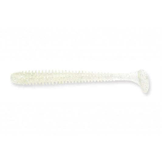 Soft Lure Keitech Swing Impact 370s Clear Silver Glow