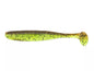 Soft lure Keitech Easy Shiner Green Pumpkin / Chartreuse