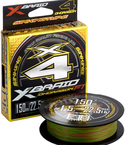 Braided Line YGK X-Braid Ohdragon X4