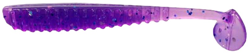 Soft Lure Reins Aji Ringer Shad 567 Lilac Silver & Blue Flake (15 pcs/pack)