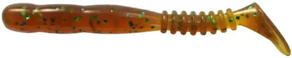 Reins Rockvibe Shad 2" 565 Motor Oil Green Flake (20 pcs.)
