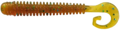 Reins G-Tail Saturn Micro 2" 565 Motor Oil Green Flake (20 pcs.)