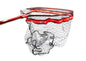 Favorite BLN160 rubber net 240cm (handle 160cm)