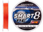 Braided Line Favorite Smart PE 8x 150м (red orange) #0.8/0.153mm 10lb/6.8kg