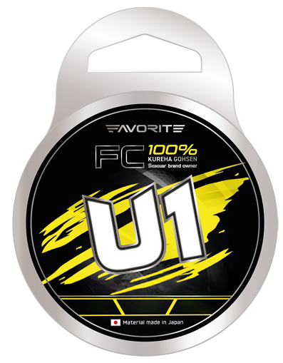 Favorite Fluorocarbon U1 FC 20m #20/0.74mm 68.5lb/31.07kg