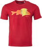 T-Shirt Favorite Perch M color: red