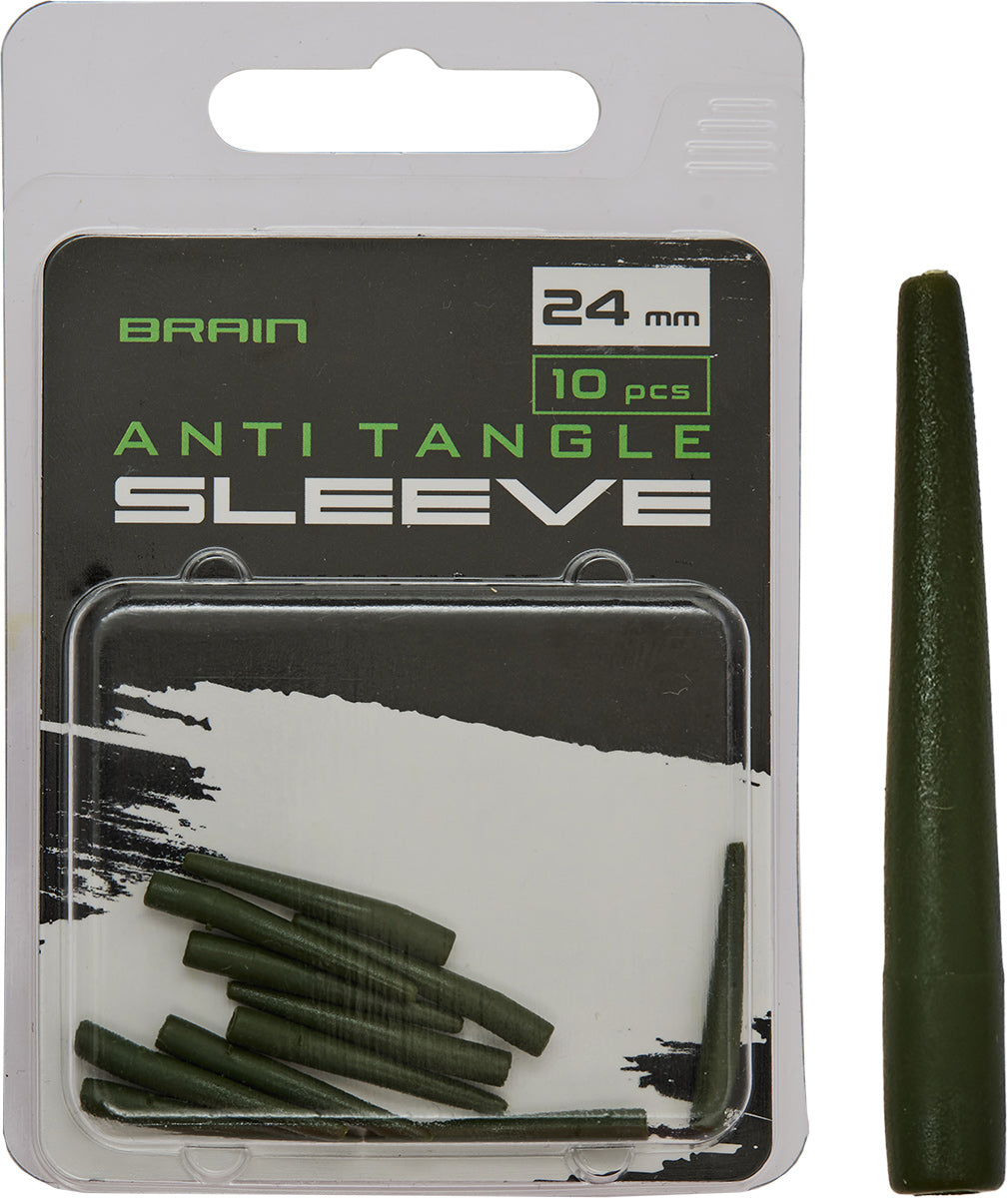 Brain Anti Tangle Sleeve 24mm (10 pcs) Green SGXA-904721