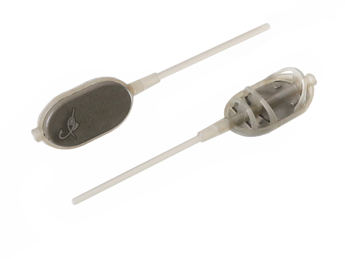 Feeder Brain Long Cast Flat Feeder 80g (3pcs/pack)