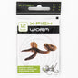 X-Fish hooks Worm #10 (8 pcs.)