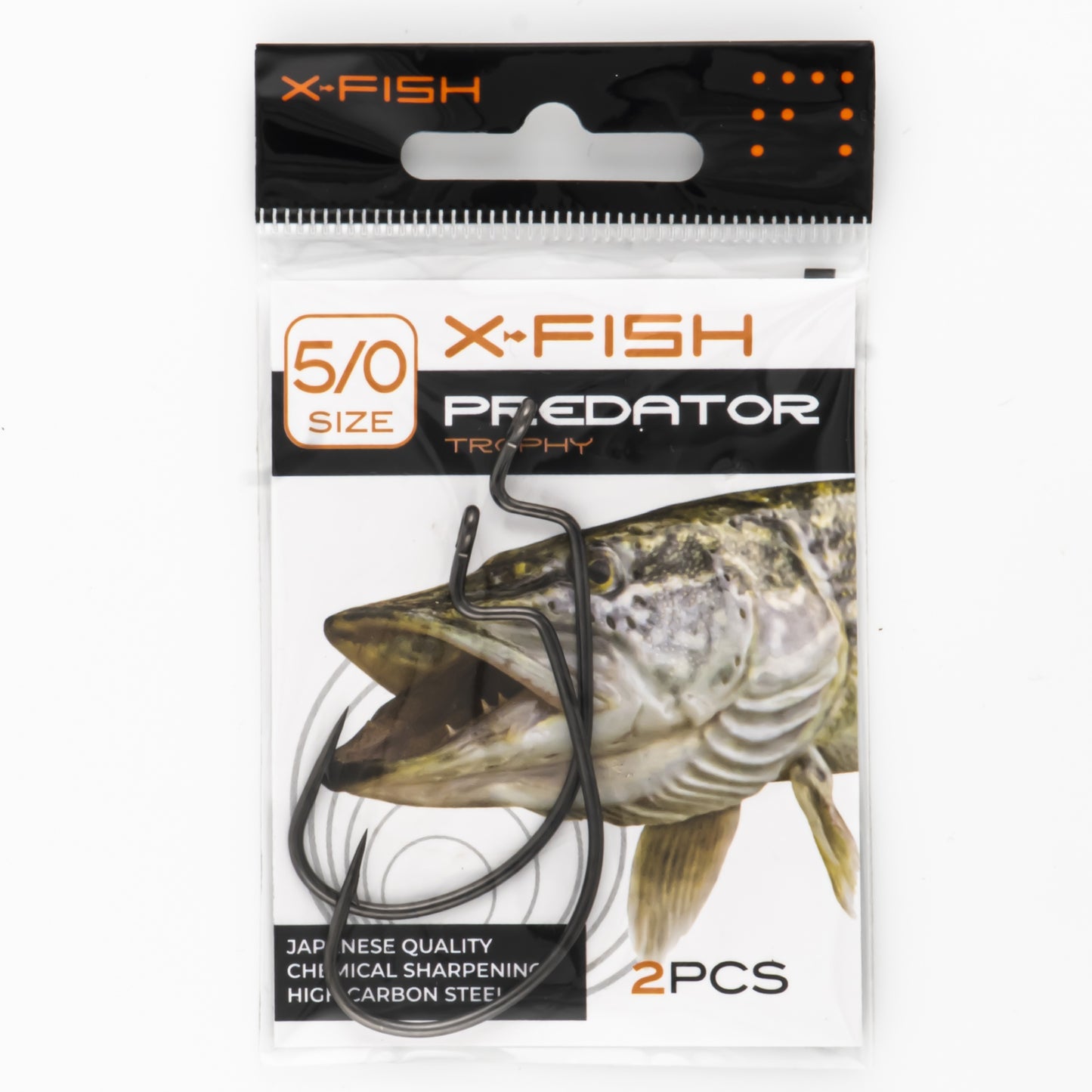 X-Fish hooks Predator Trophy #5/0 (2 pcs.)
