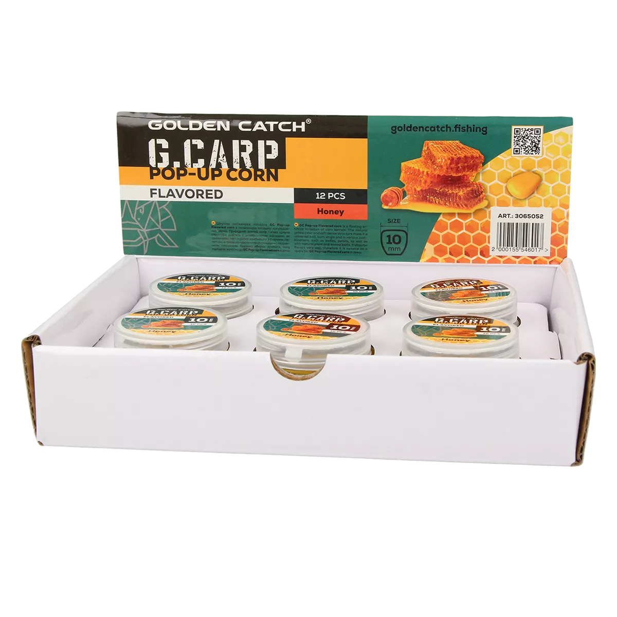 Golden Catch G.Carp Pop-Up Flavored Corn In Dip 8mm(12pcs)