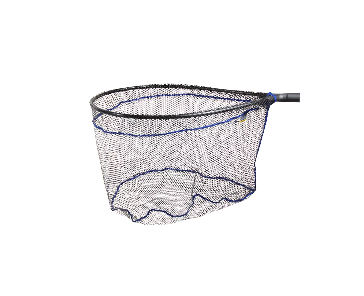 Zeox Landing Net Ellipse length 70cm. Size of head 55cm.x35cm. RM-5035070 Fly (rubber mesh) (6610102)