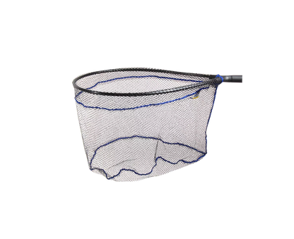 Zeox Landing Net Ellipse length 70cm. Size of head 55cm.x35cm. RM-5035070 Fly (rubber mesh) (6610102)