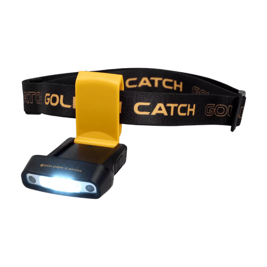 Golden Catch W/UV Sensor Headtorch FV201 With Clip (8539002)