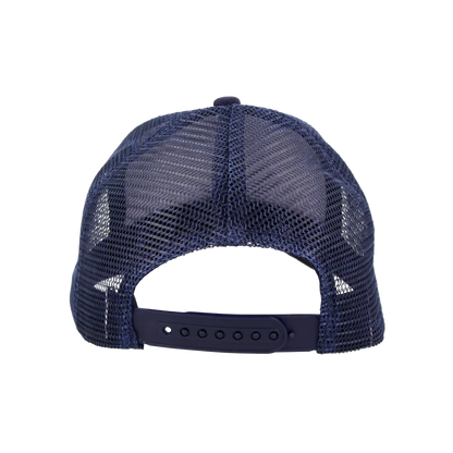 ZEOX Cap Trucker Minimal With Mesh Blue (2810111)