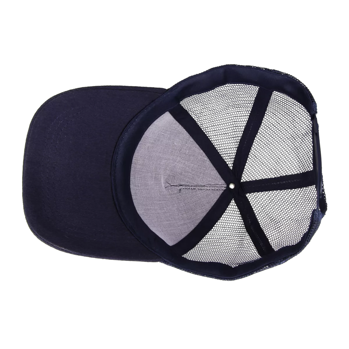 ZEOX Cap Trucker Minimal With Mesh Blue (2810111)