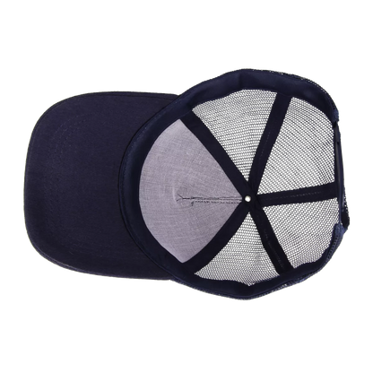 ZEOX Cap Trucker Minimal With Mesh Blue (2810111)