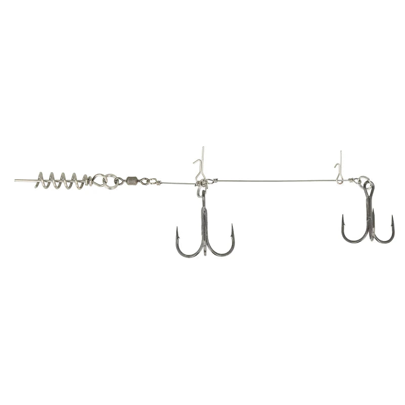 Golden Catch Dreg Pike Rig met Rammelaar – 6/0, 220 lb Treksterkte