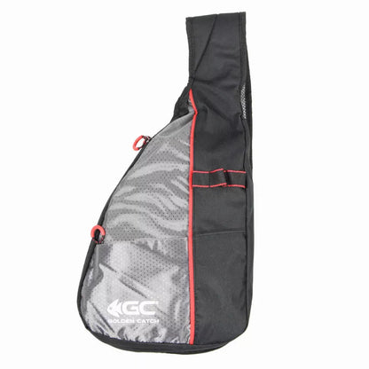 Golden Catch One Shoulder Backpack – 10L, Black, PVC 600D (7230009)