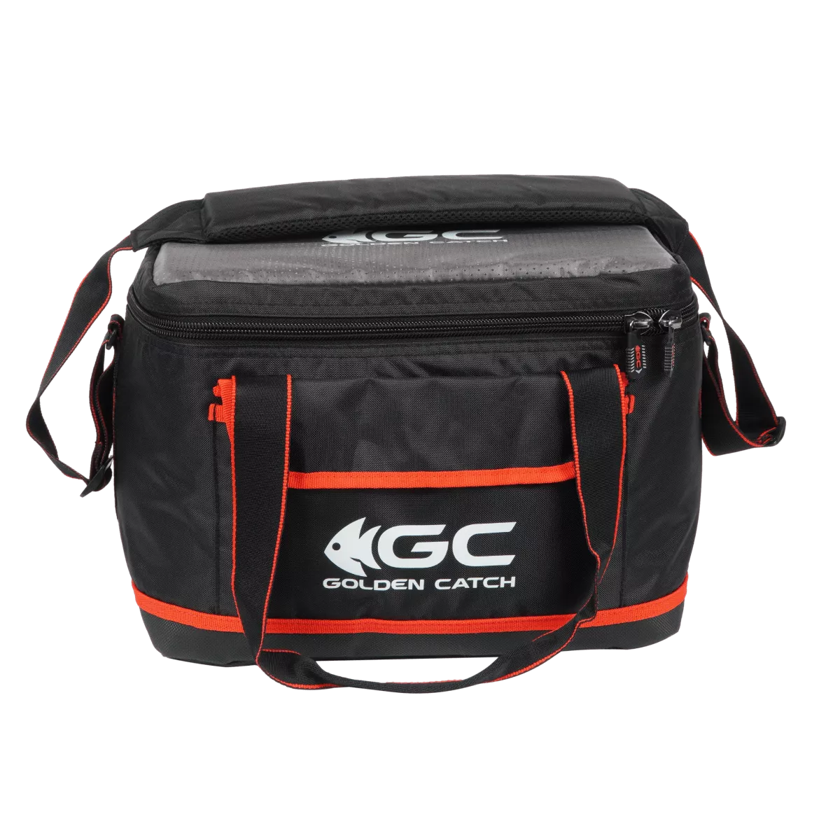 Golden Catch Cool Bag Black – Waterproof Thermal Bag for Food & Bait