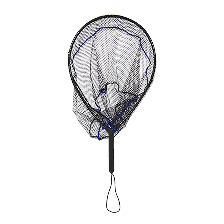 Zeox Landing Net Ellipse length 70cm. Size of head 55cm.x35cm. RM-5035070 Fly (rubber mesh) (6610102)