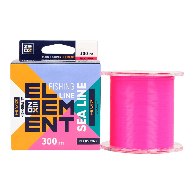 Linha de Nylon Zeox Element Laranja Longa Distância