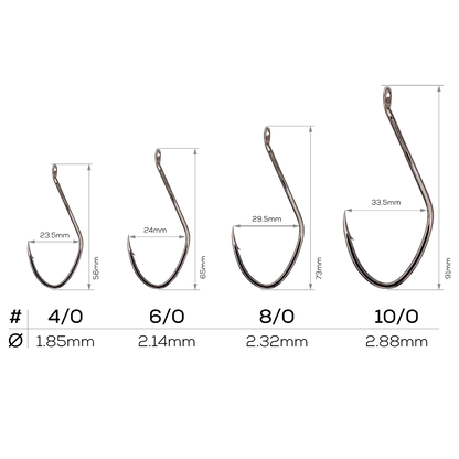 Golden Catch Big Bait Pike Rig – Single & Treble Hook (6/0 / 8/0)
