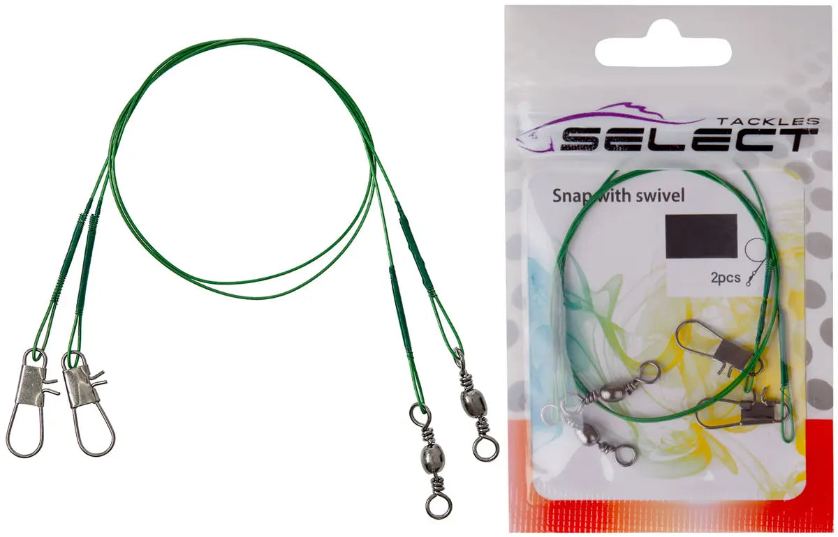 Select Braided Leader Green 1x7