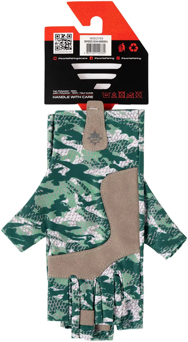 Favorite Solar Fishing Gloves 5 Cut