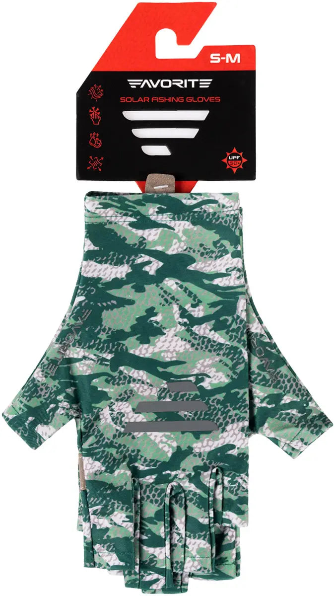 Favorite Solar Fishing Gloves 5 Cut